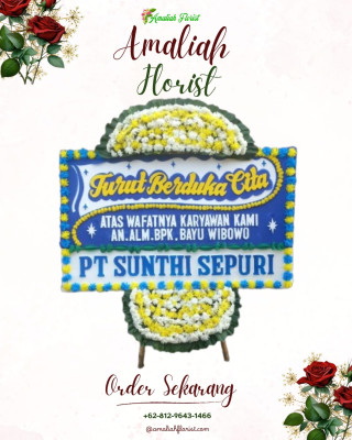 Papan Bunga Duka di Huta Raja Tinggi