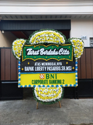 Papan Bunga Duka di Huta Raja Tinggi