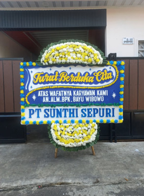 Papan Bunga Duka di Huta Raja Tinggi