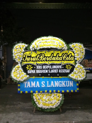 Papan Bunga Duka di Huta Raja Tinggi