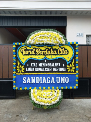 Papan Bunga Duka di Huta Raja Tinggi